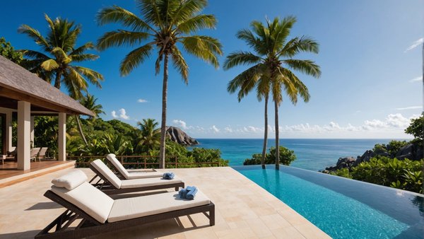 Luxury villa rental in seychelles with private pool